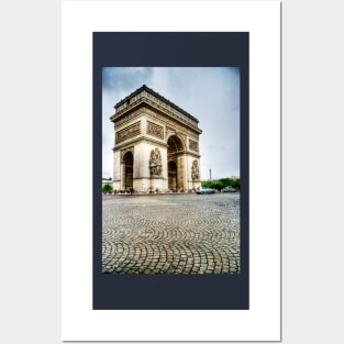 The Arc de Triomphe de l'Etoile Paris Posters and Art